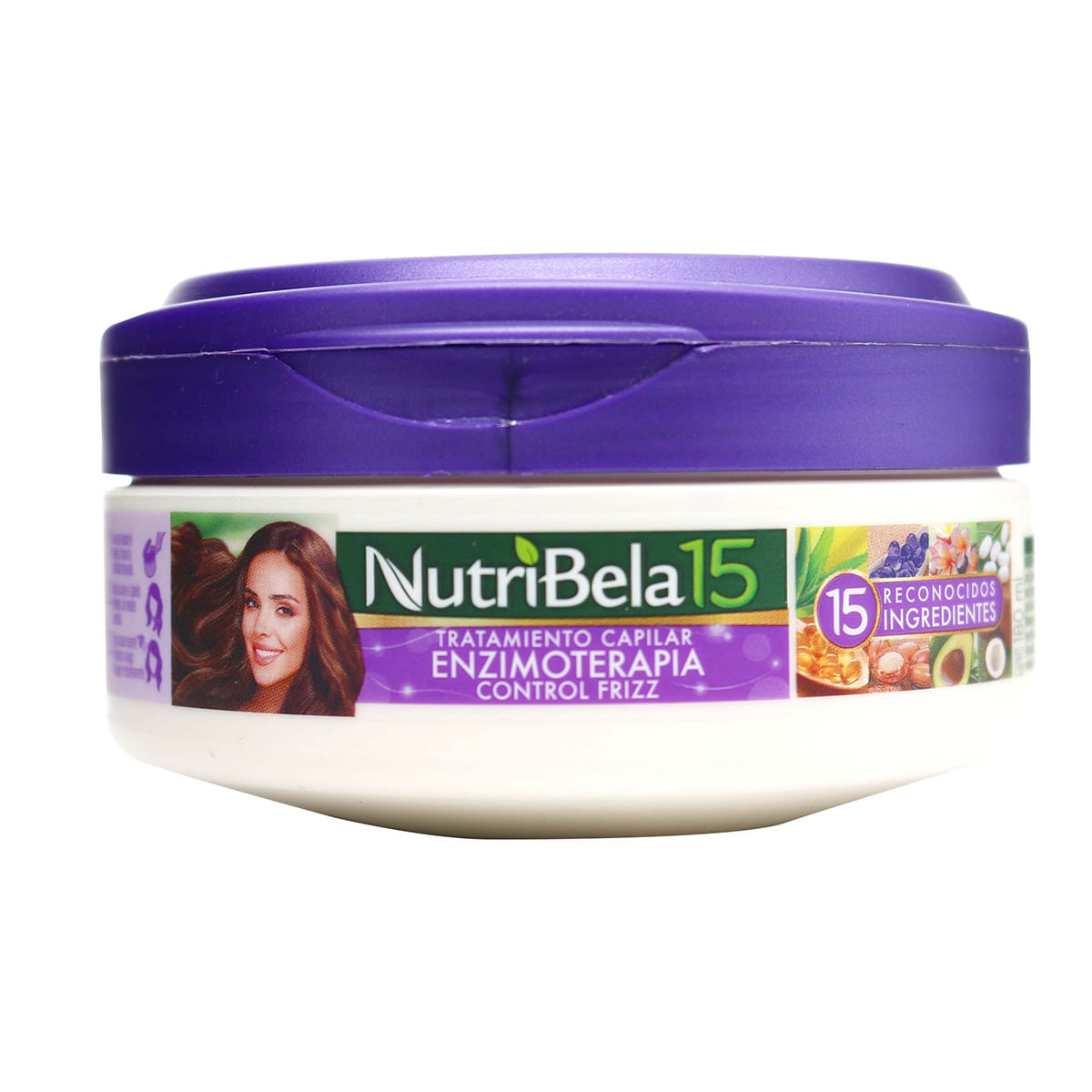 Tratamiento Capilar Nutribela 10 Enzimoterapia Control Frizz Frasco x 180 mL