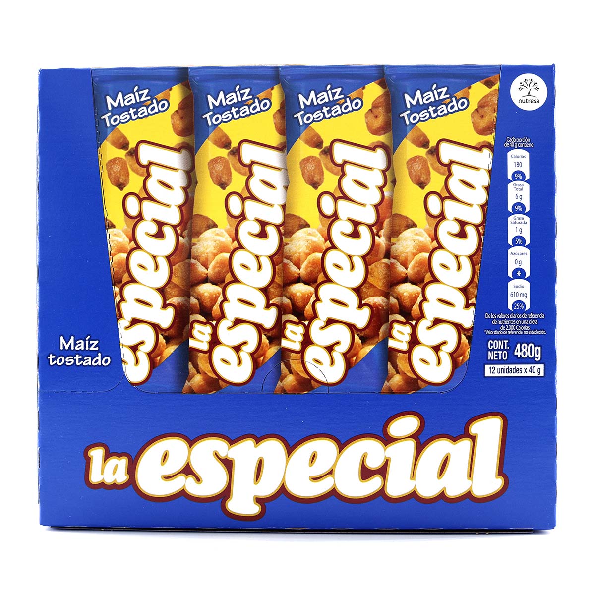 Maíz Tostado La Especial Caja X 480 G X 12 Uds.