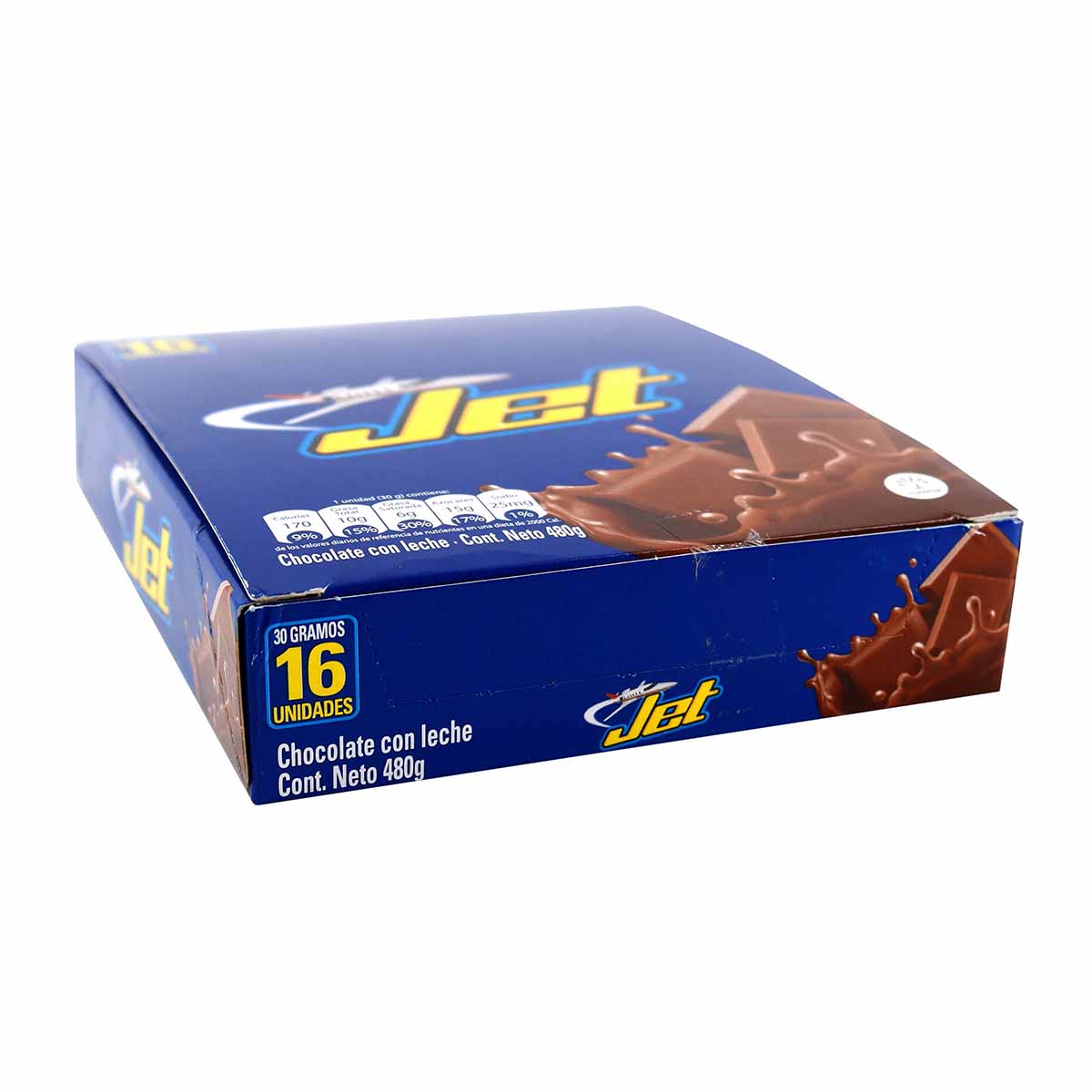 Chocolatina Jet Leche 30 G X 16 Und.