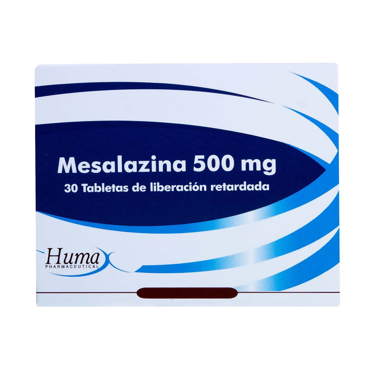 Mesalazina 500 Mg Humax Caja X 30 Tabletas.