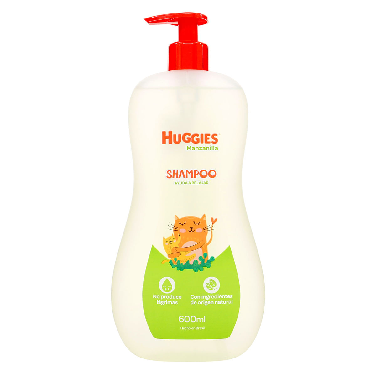 Shampoo Huggies Manzanilla Frasco x 600 mL