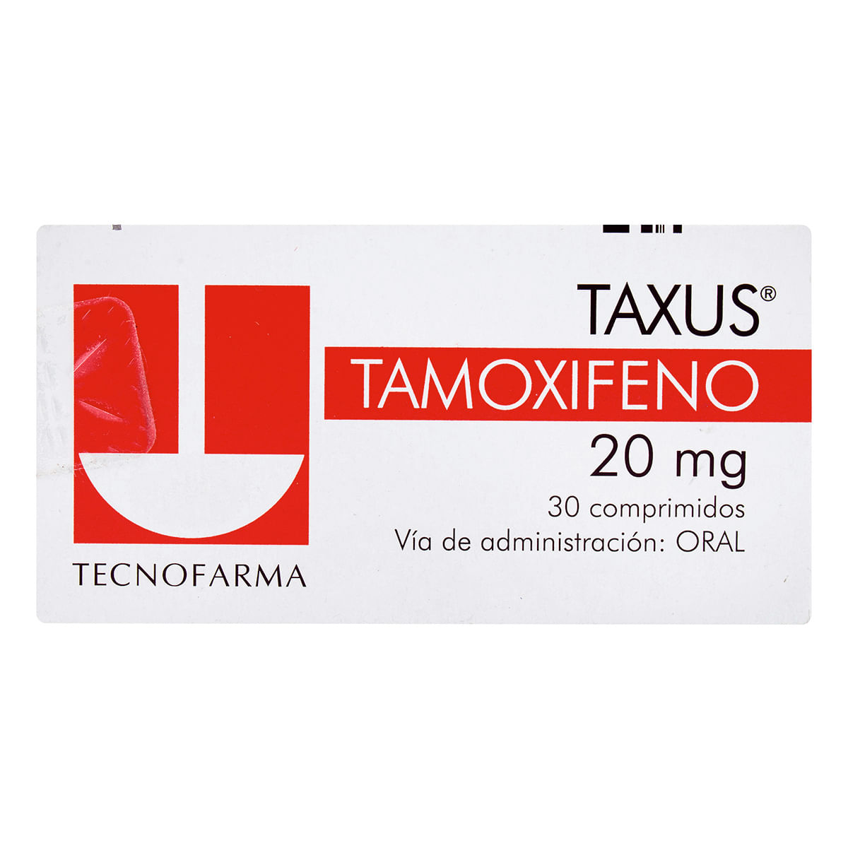 Taxus 20 Mg Tecnofarma Caja X 30 Comprimidos.