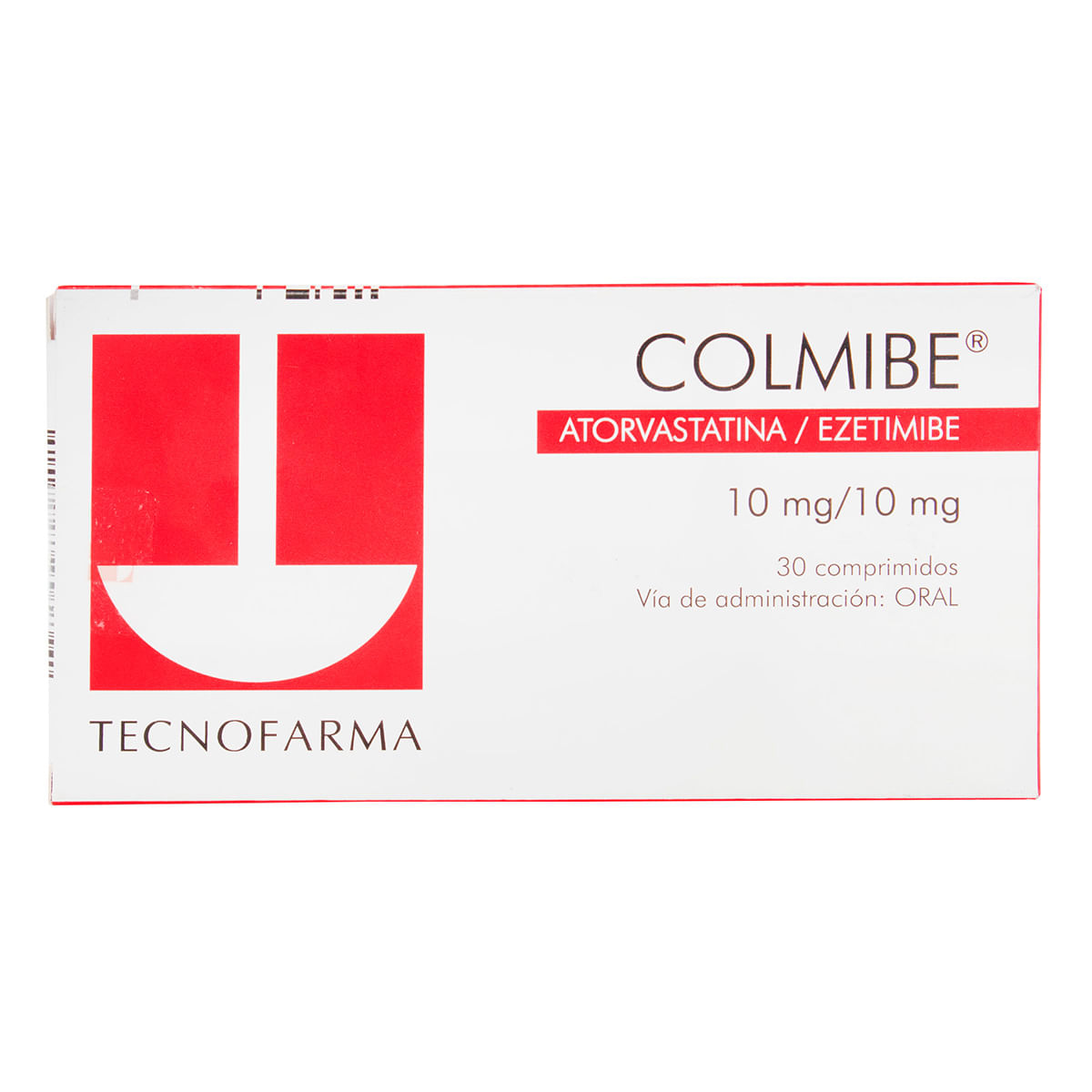 Colmibe 10 Mg/10 Mg Tecnofarma Caja X 30 Comprimidos.