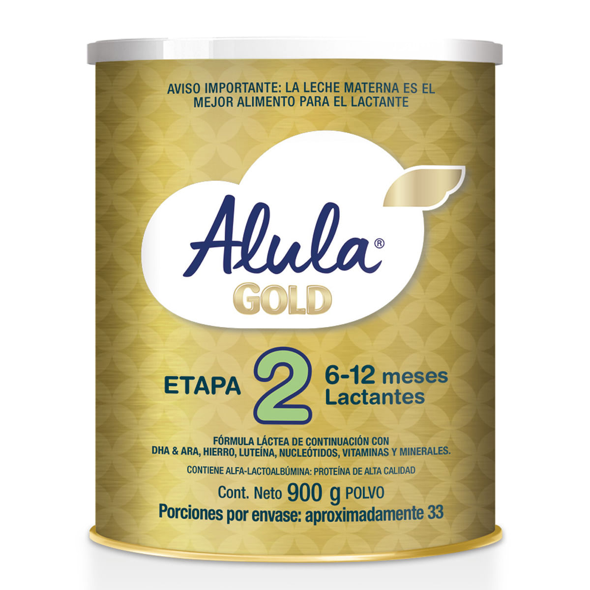 Fórmula Láctea Alula Promil Gold 2 6-12 Meses Tarro x 900 g