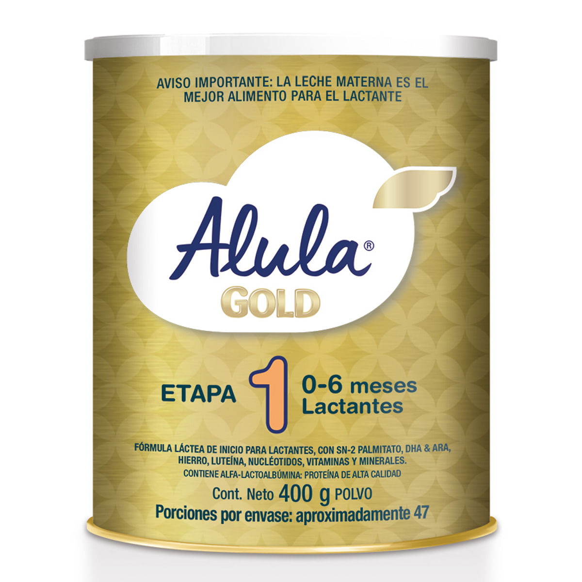 Fórmula Láctea Alula S-26 Gold 0-6 Meses Tarro X 400 G.