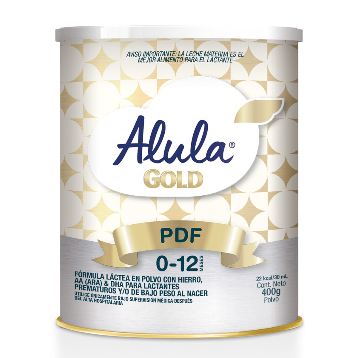 Fórmula Láctea Alula S-26 PDF Gold 0-12 Meses Polvo Tarro x 400 g