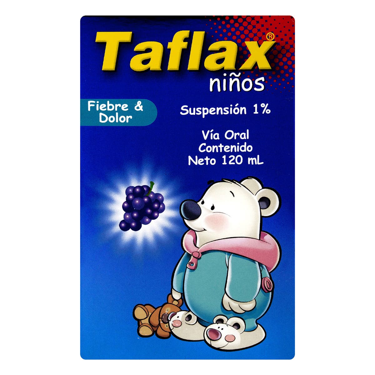 Suspensión Taflax 1% Niños Frasco X 120 Ml.