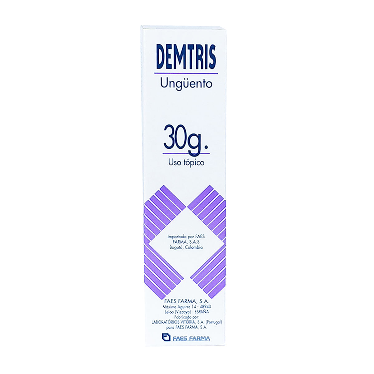 Ungüento Tópico Demtris Faes Farma Caja X 30 G.