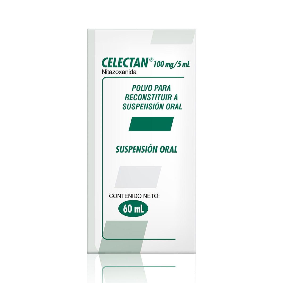 Suspensión Oral Celectan 100 Mg/5 Ml Polvo Frasco X 60 Ml.