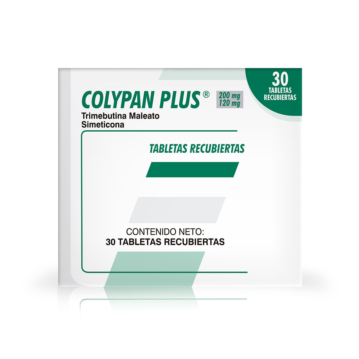 Colypan Plus 200 Mg/120 Mg Caja X 30 Tabletas Recubiertas.