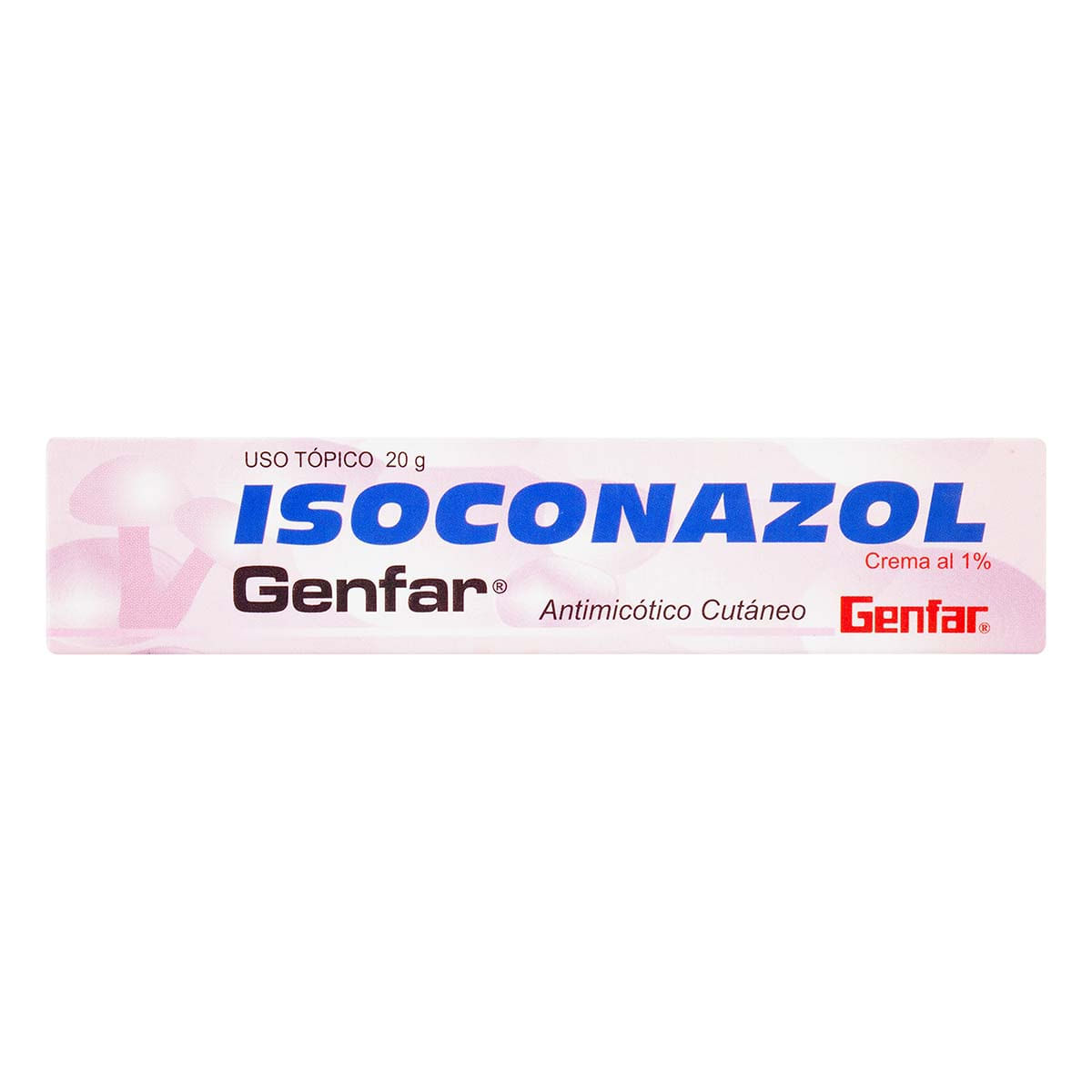 Antimicótico Cutáneo Isoconazol Crema 1% Genfar Tubo X 20 G.