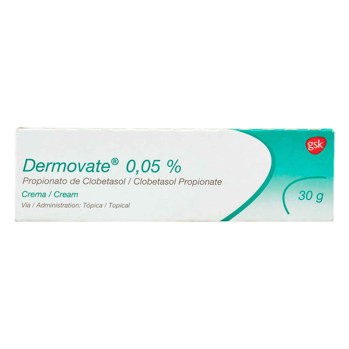 Crema Tópica Dermovate 0.05% Gsk Tubo X 30 G.