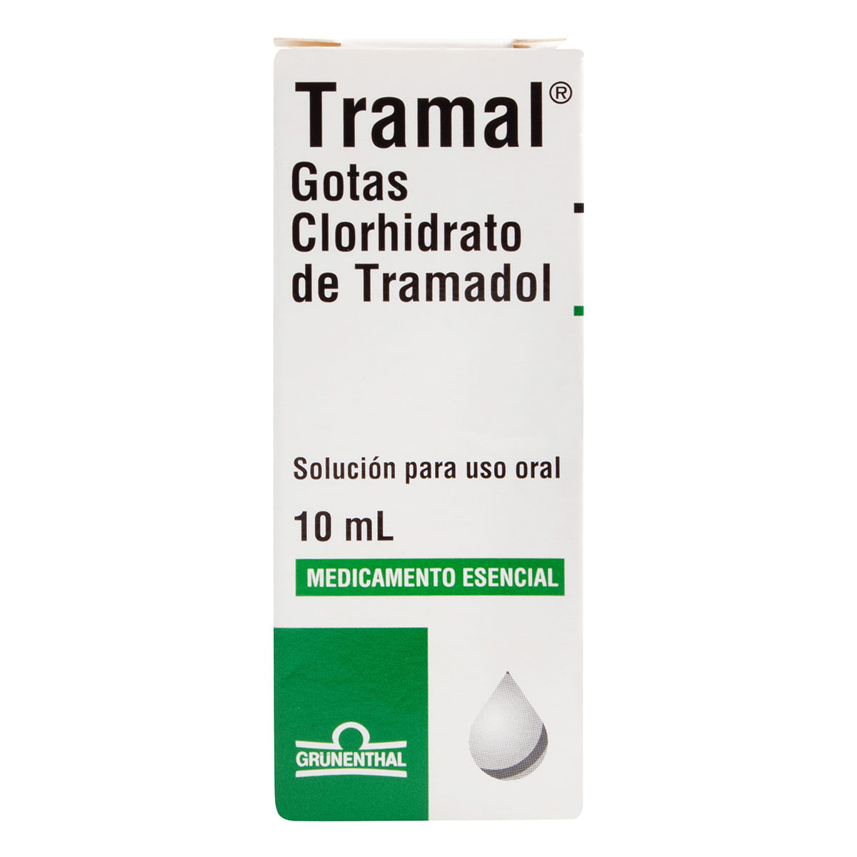 Solución Oral Tramal Grunenthal Frasco X 10 Ml.