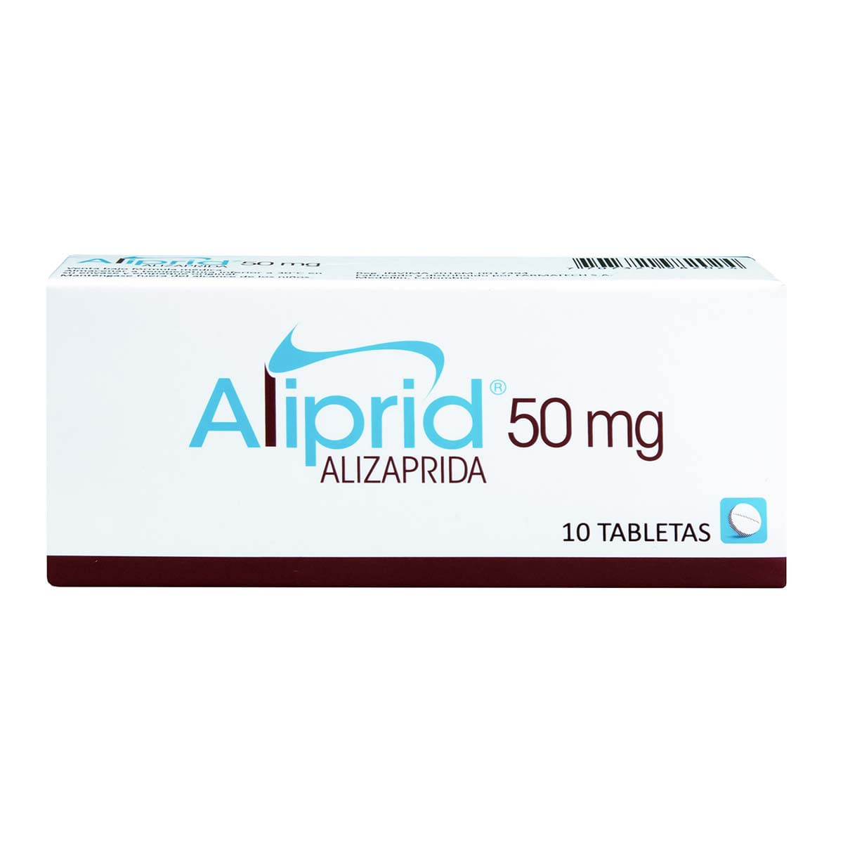 Aliprid 50 Mg Farmatech Caja X 10 Tabletas.