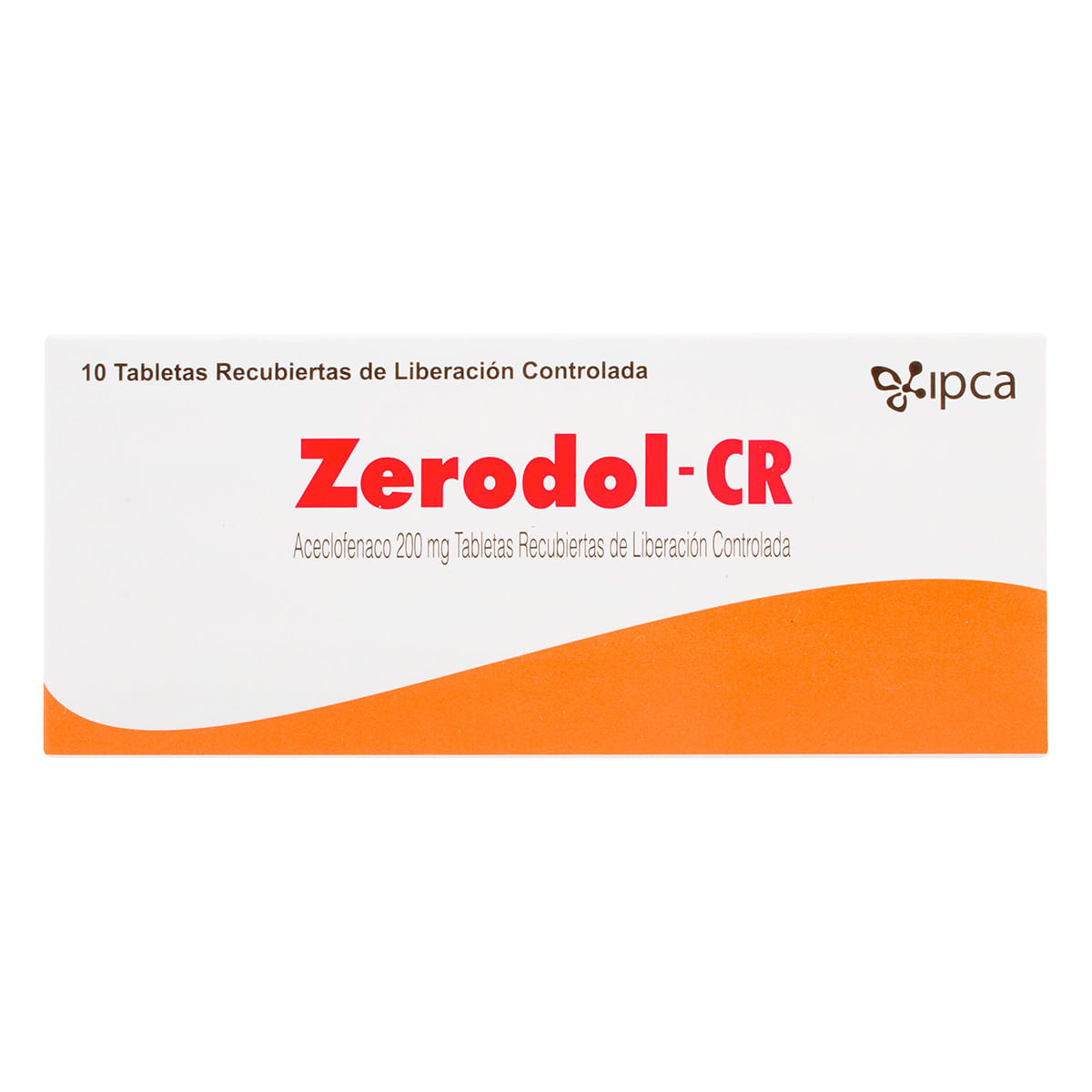 Zerodol Cr 200 Mg Ipca Caja X 10 Tabletas Recubiertas.