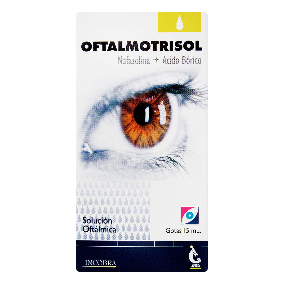 Solución Oftálmica Oftalmotrisol Incobra Gotas Frasco X 15 Ml.
