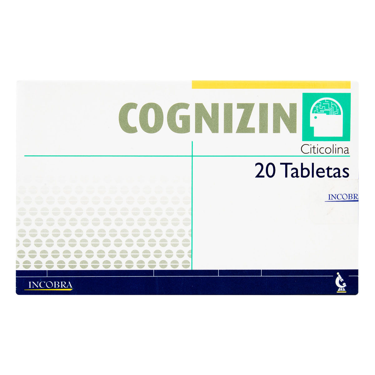 Cognizin Incobra Caja X 20 Tabletas.