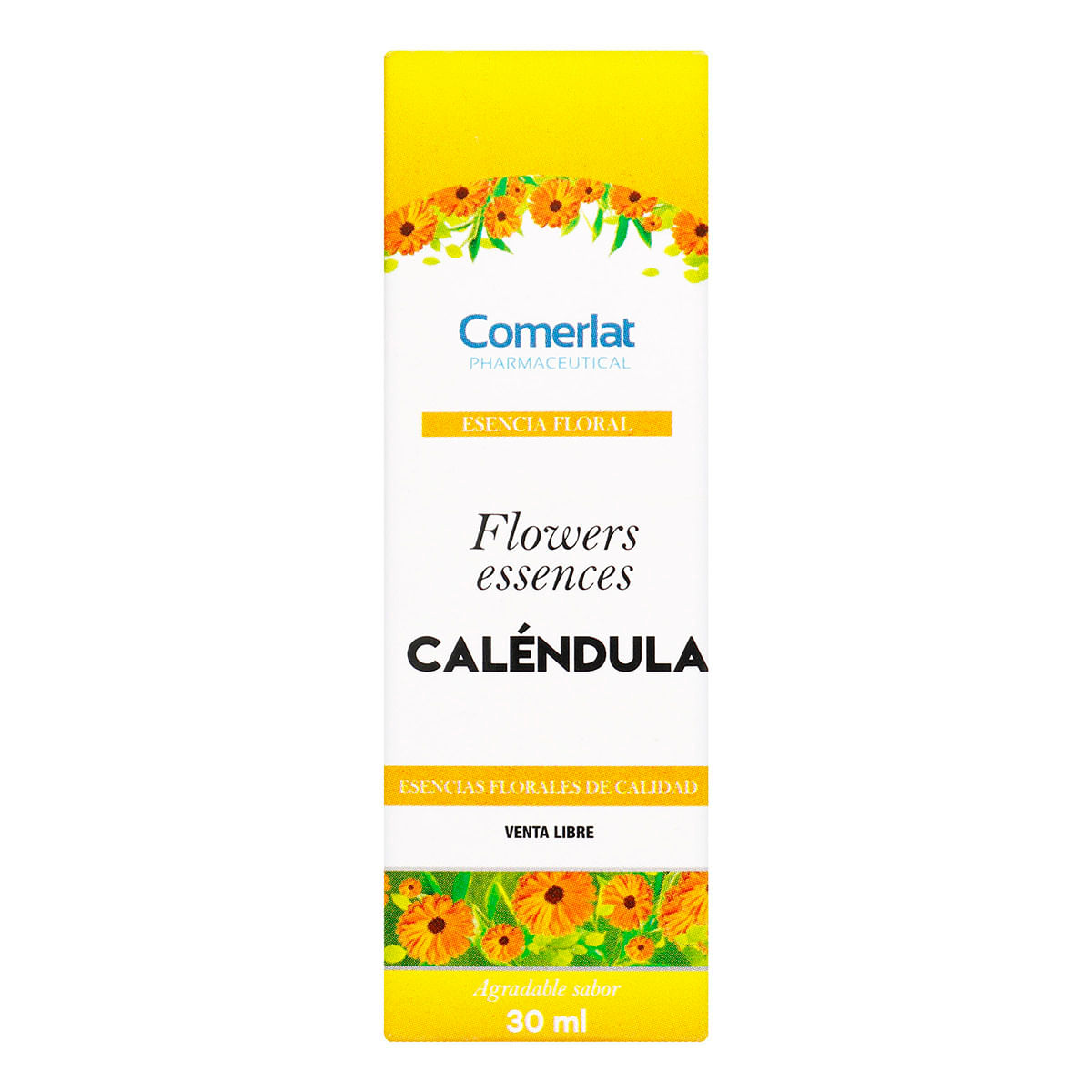 Esencia Floral Caléndula Comerlat Frasco x 30 mL