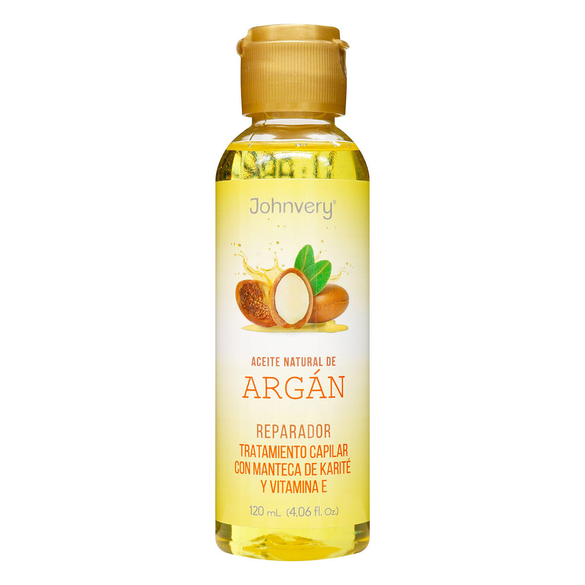 Tratamiento Corporal Johnvery Aceite Natural de Almendras Hidratante Frasco x 120 mL