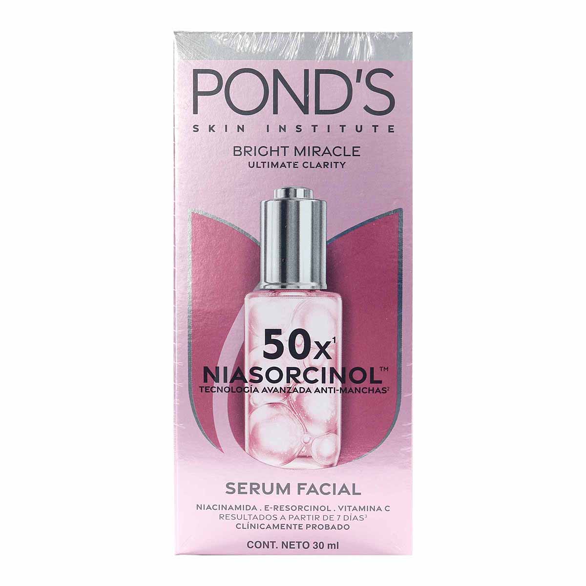 Serum Facial Ponds Bright Miracle Niasorcinol Frasco x 30 g