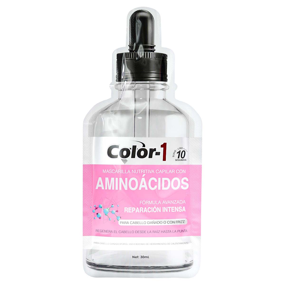 Mascarilla Nutritiva Capilar con Aminoácidos Color-1 InterBel Sachet x 30 mL