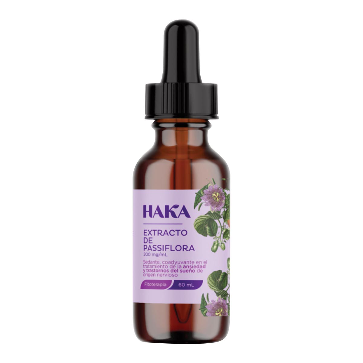 Pasiflora Extracto De Passiflora Haka Frasco x 60 mL