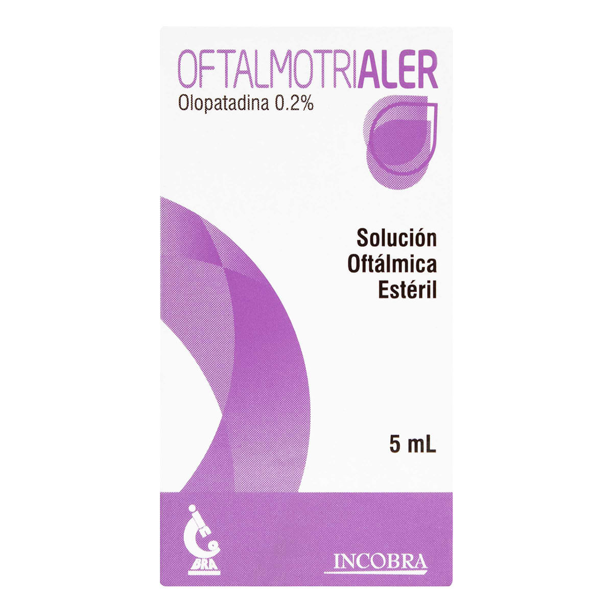 Solución Oftálmica Oftalmotri Aler 0.2% Incobra Frasco X 5 Ml.