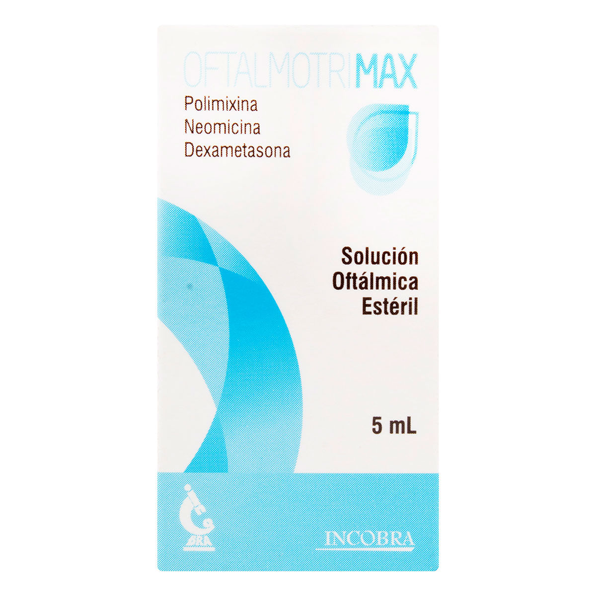 Solución Oftálmica Oftalmotri Max Incobra Frasco X 5 Ml.