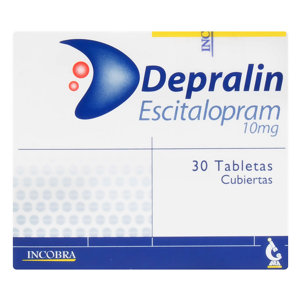 Depralin 10 Mg Incobra Caja X 30 Tabletas Cubiertas.
