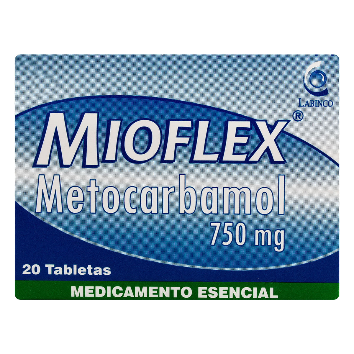 Mioflex 750 Mg Labinco Caja X 20 Tabletas.