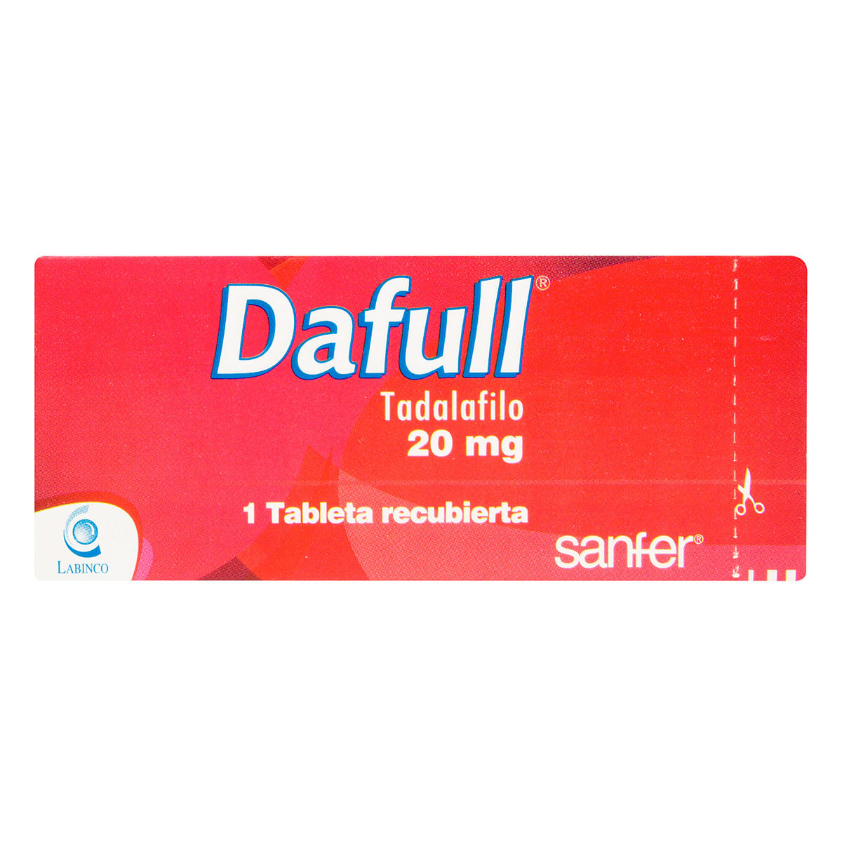 Dafull 20 Mg Labinco Caja X 1 Tableta Recubierta