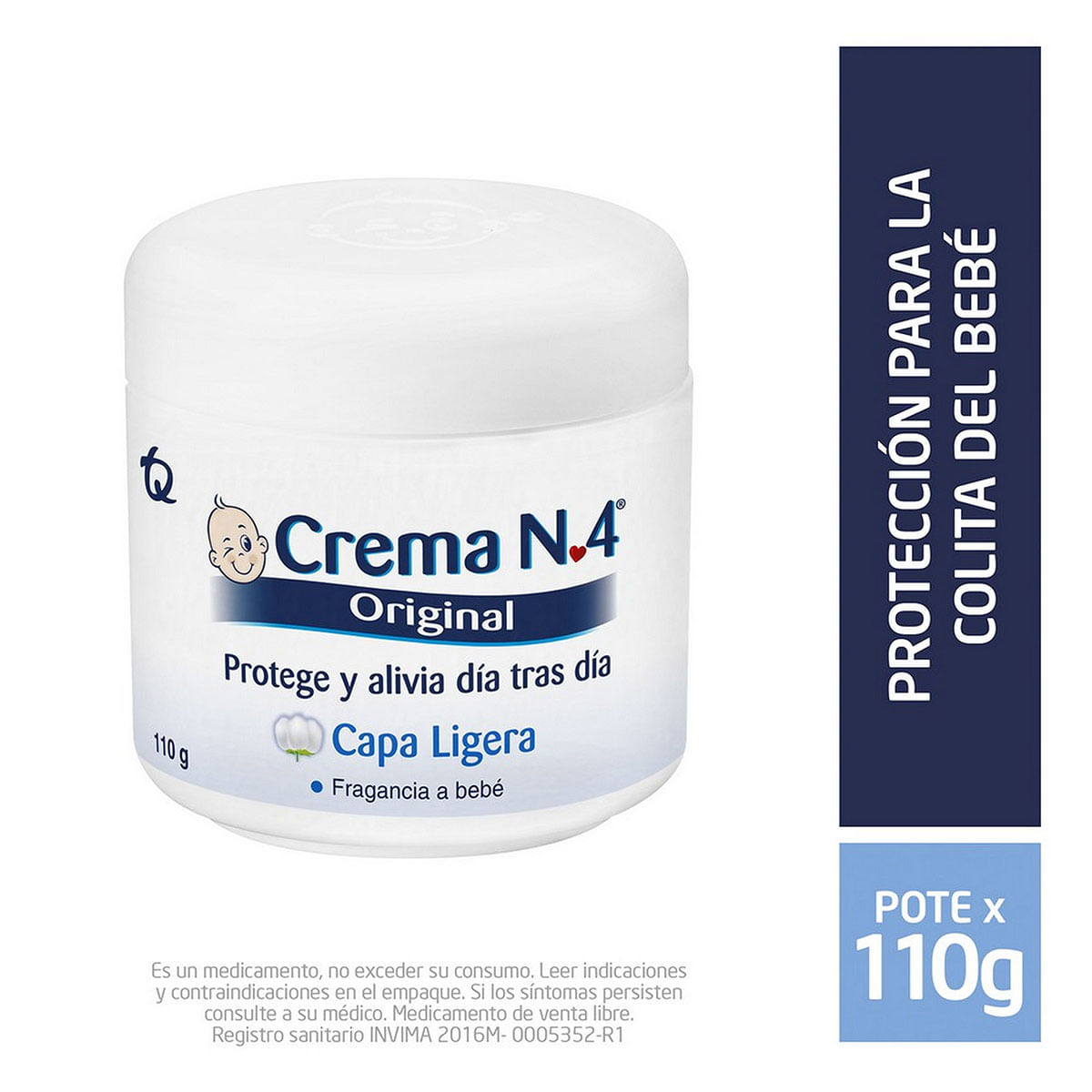 Crema N-4 Original Frasco x 110 g