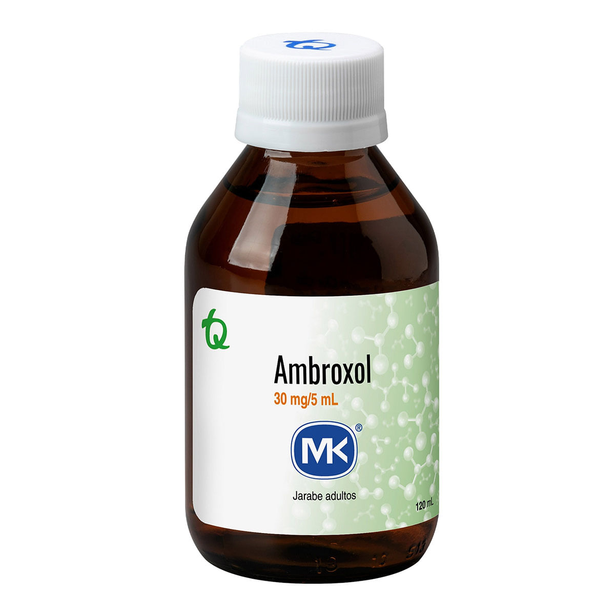 Jarabe Ambroxol 30 Mg/5 Ml Mk Adultos Frasco X 120 Ml.