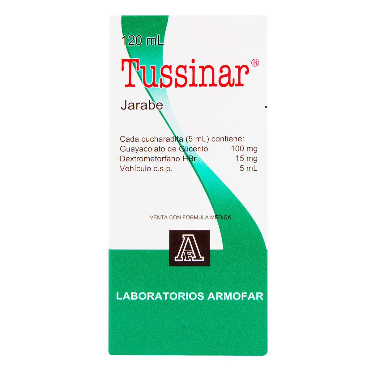 Jarabe Tussinar Armofar Frasco X 120 Ml.