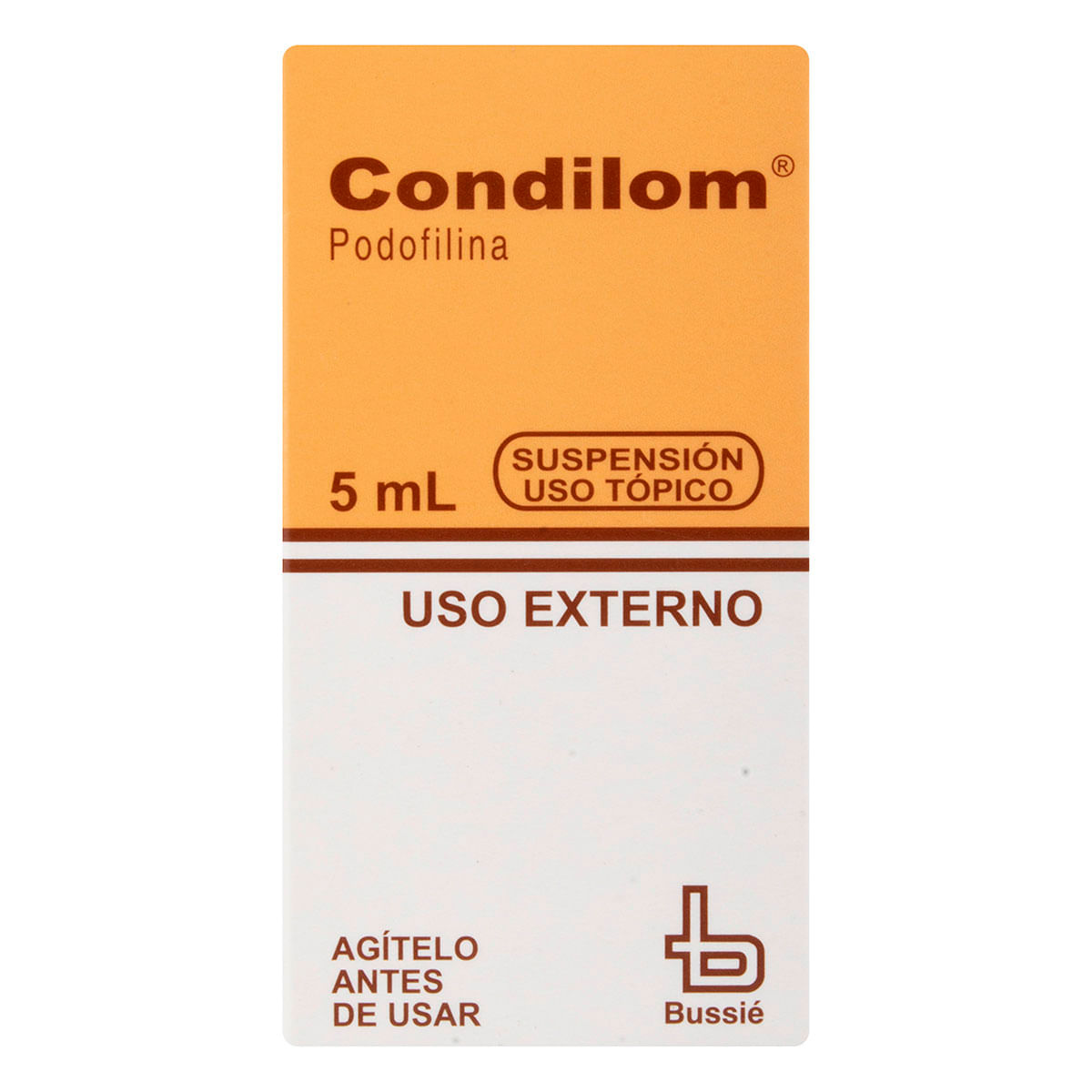 Suspensión Tópica Condilom Bussié Frasco X 5 Ml.