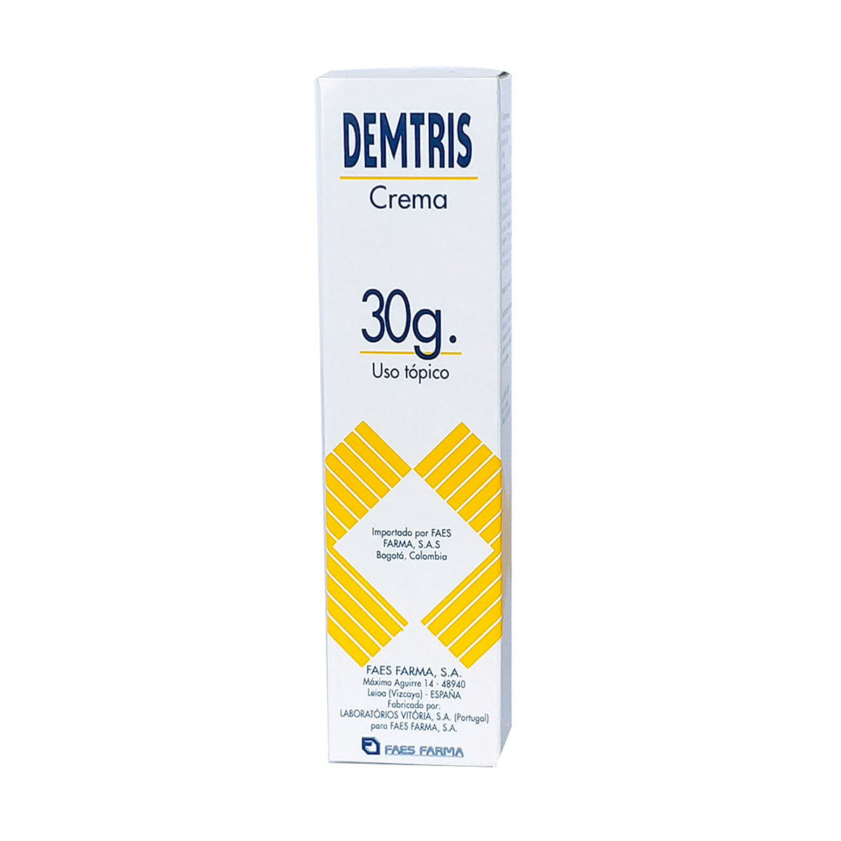 Crema Tópica Demtris Faes Farma Caja X 30 G.