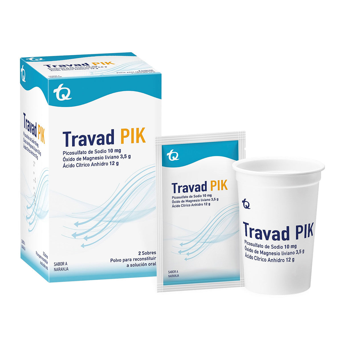 Solución Oral Travad Pik Tecnoquímicas Polvo Caja X 2 Sobres.