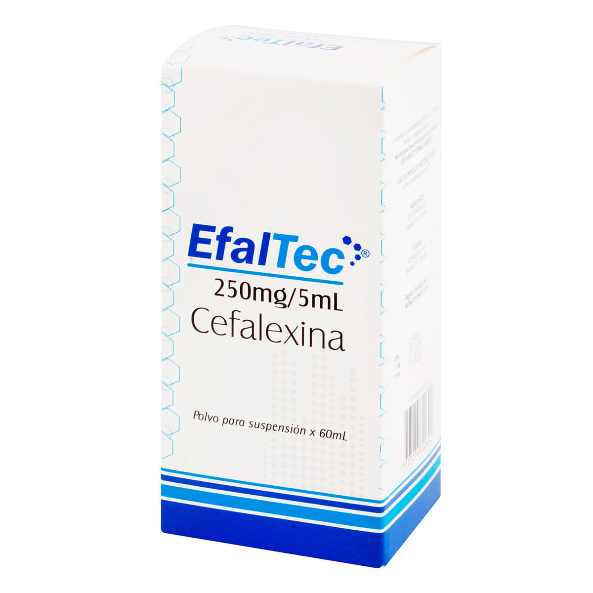 Suspensión Efaltec 250 Mg/5 Ml Bcn Medical Polvo Frasco X 60 Ml.
