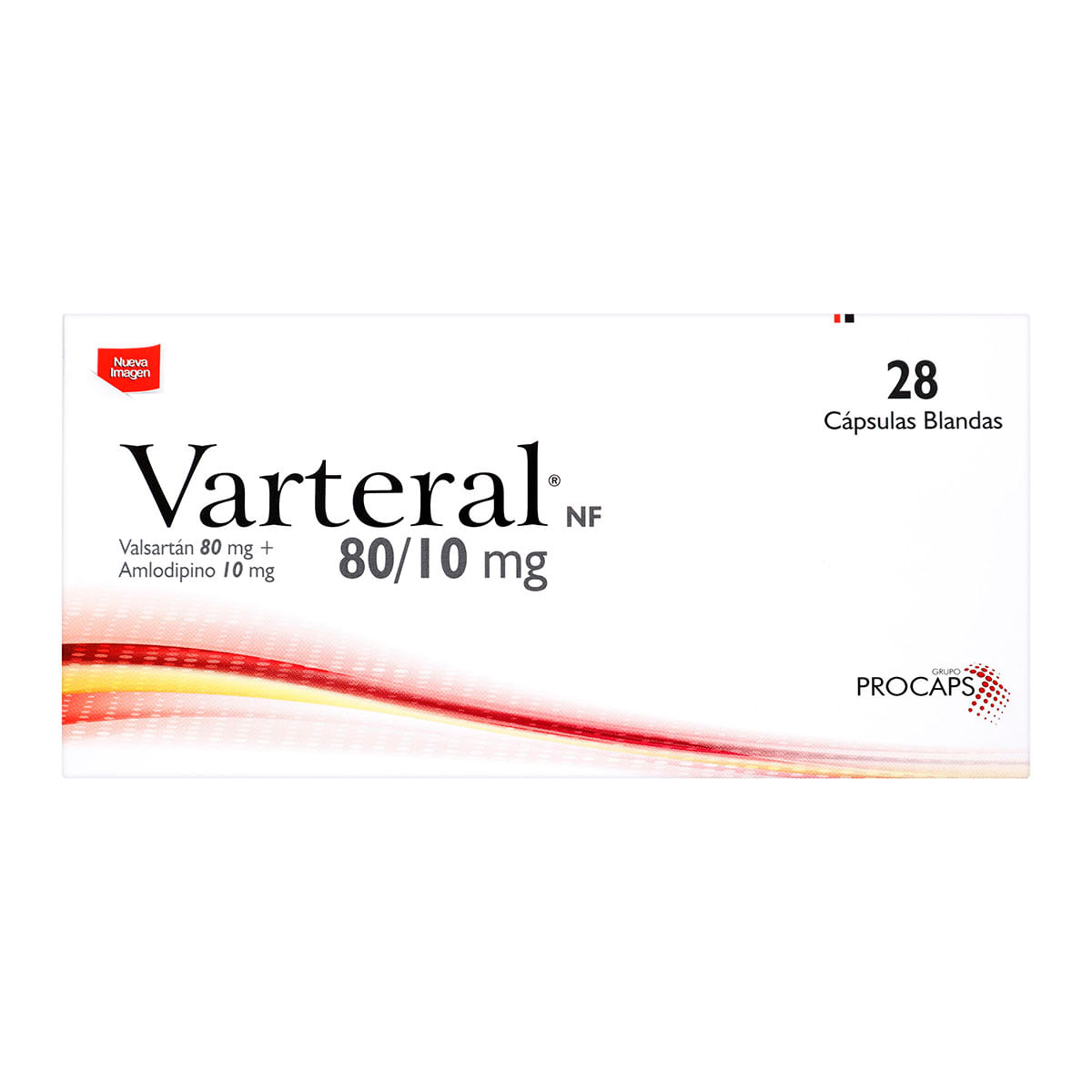 Varteral 80/10 mg Procaps Caja x 28 Cápsulas Blandas