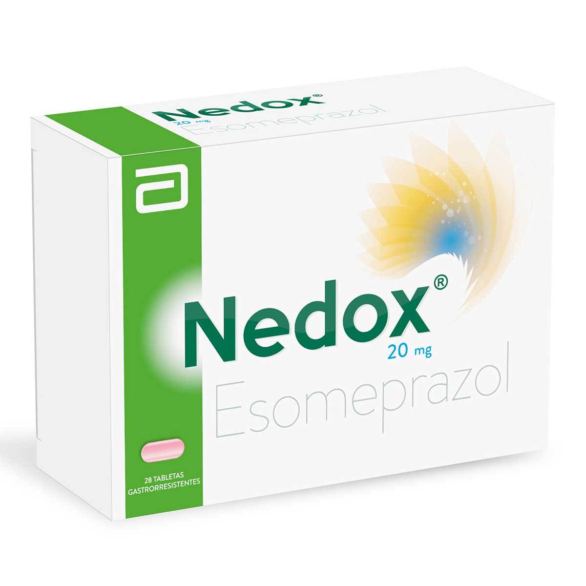 Nedox 20 Mg Abbott Caja X 28 Tabletas Gastrorresistentes.