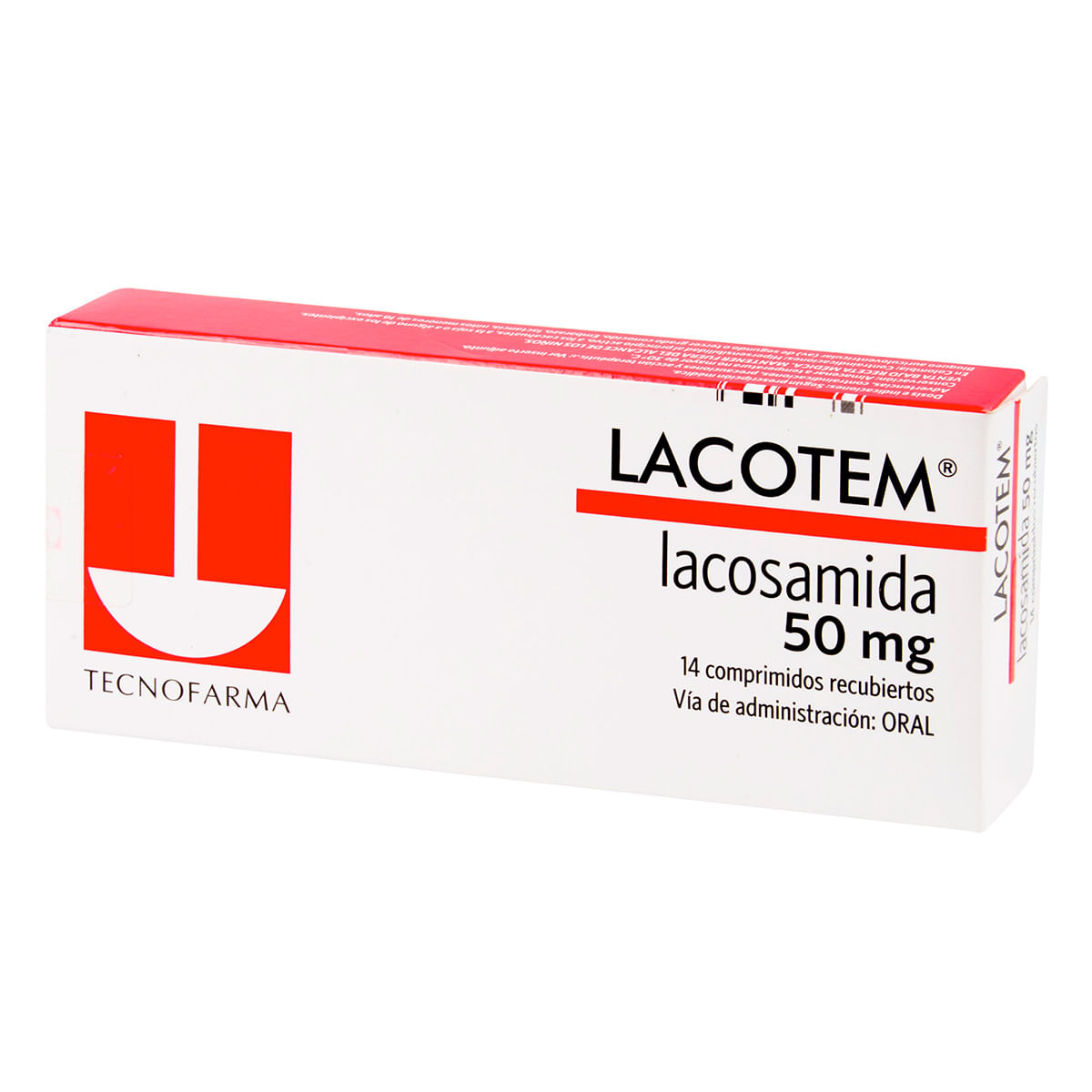 Lacotem 50 Mg Tecnofarma Caja X 14 Comprimidos Recubiertos.