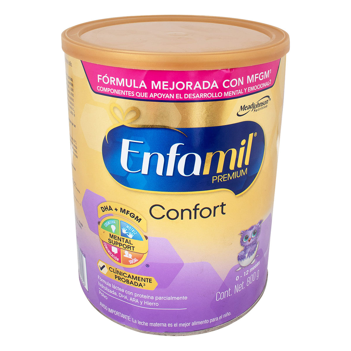 Fórmula Láctea Enfamil Premium Confort 0-12 Meses Polvo Tarro x 800 g