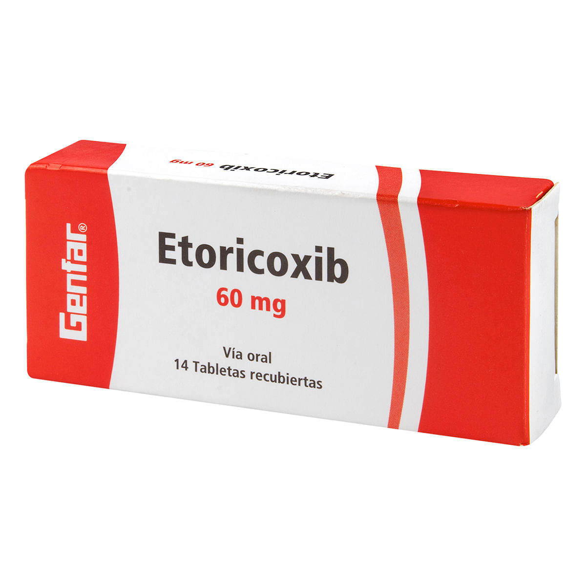 Etoricoxib 60 Mg Genfar Caja X 14 Tabletas Recubiertas.