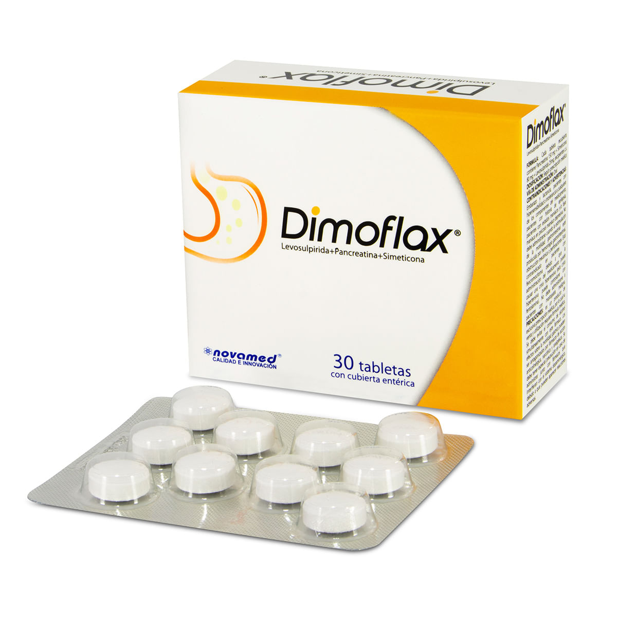 Dimoflax Novamed Caja X 30 Tabletas.