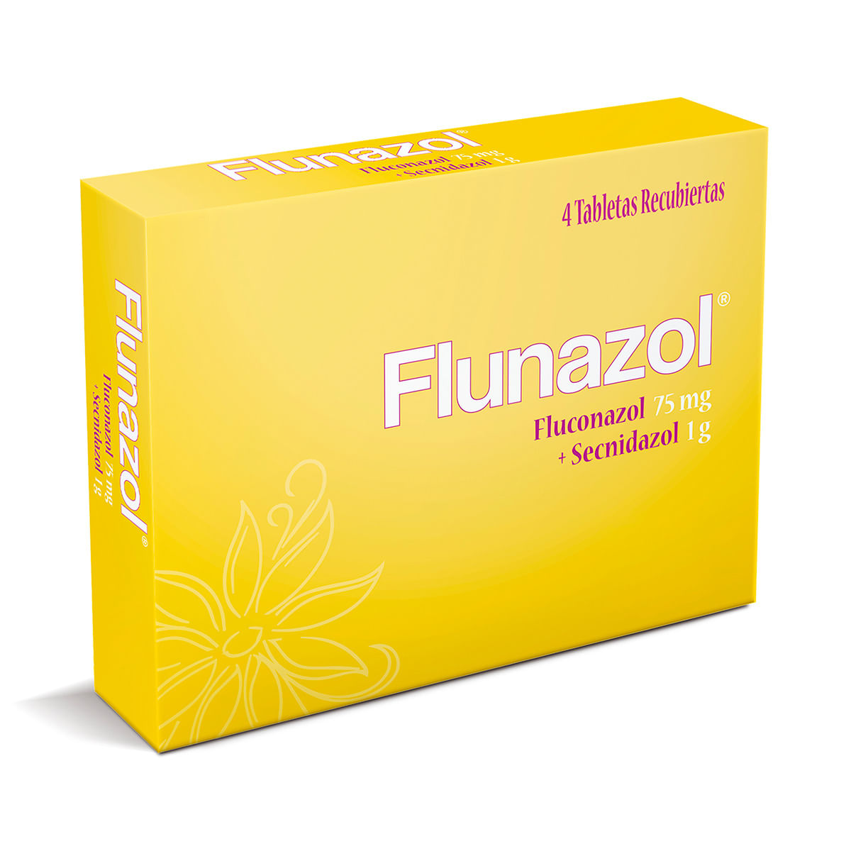 Flunazol 75 Mg/1 G Colmed Caja X 4 Tabletas Recubiertas.
