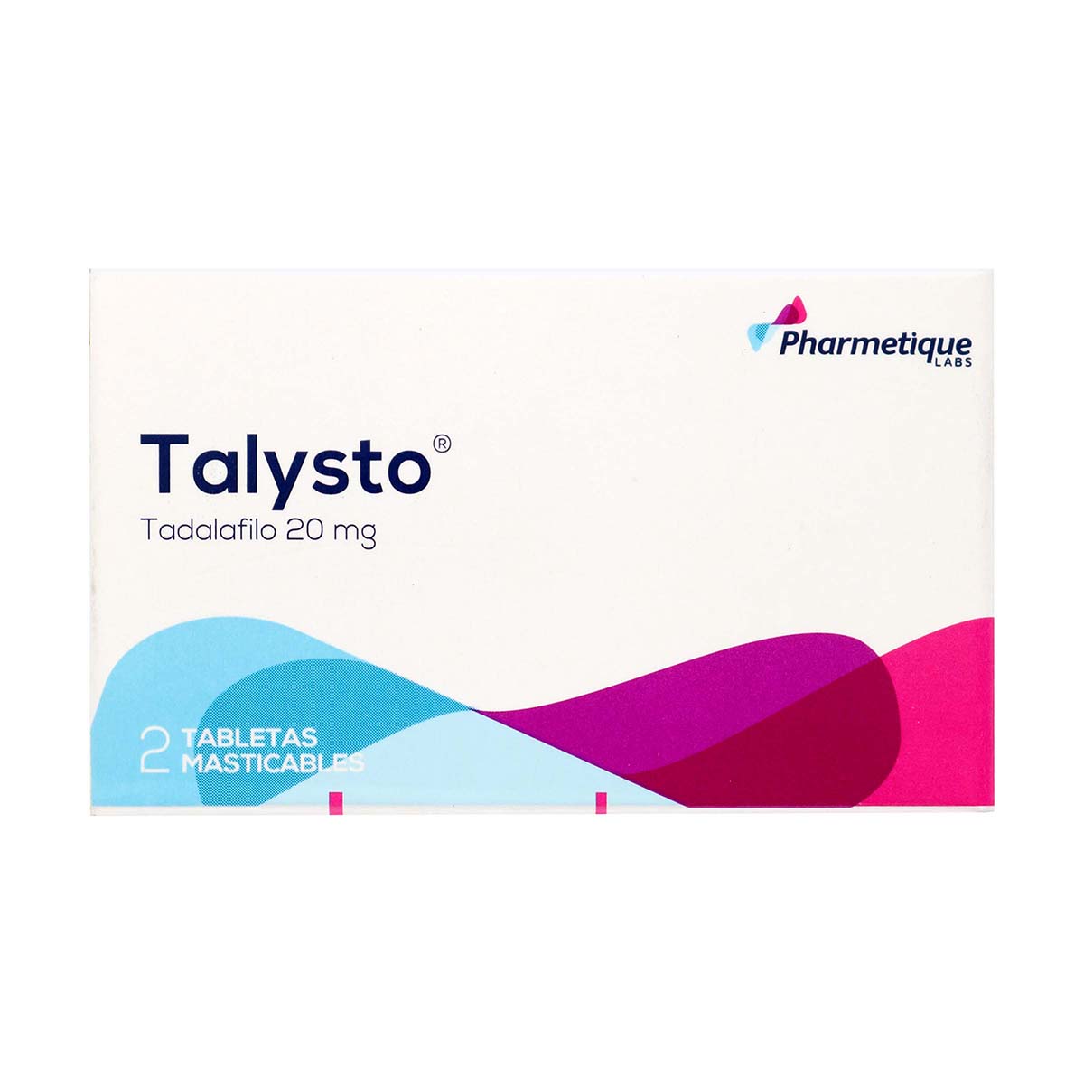 Talysto 20 Mg Pharmetique Caja X 2 Tabletas Masticables.
