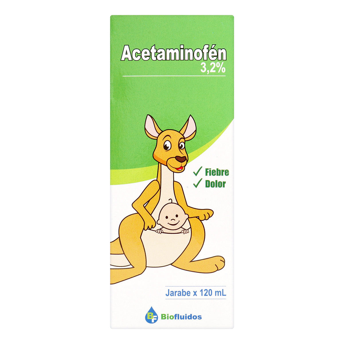 Acetaminofén Jarabe Quibi Frasco X 120 Ml.