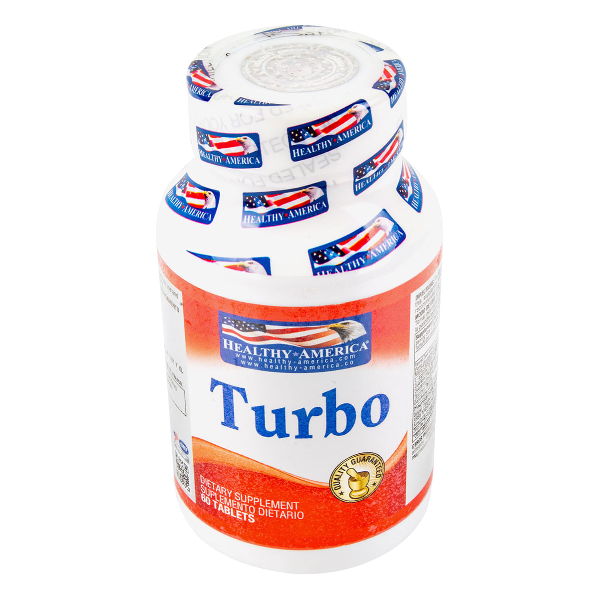 Suplemento Dietario Turbo Healthy America Frasco X 60 Tabletas.