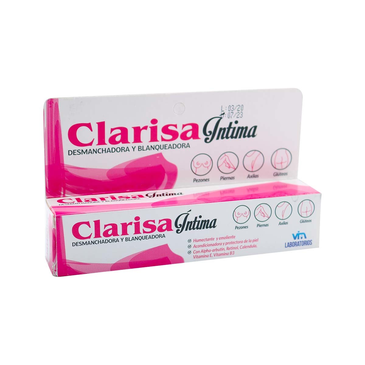 Crema Clarisa Íntima Pote X 30 G.