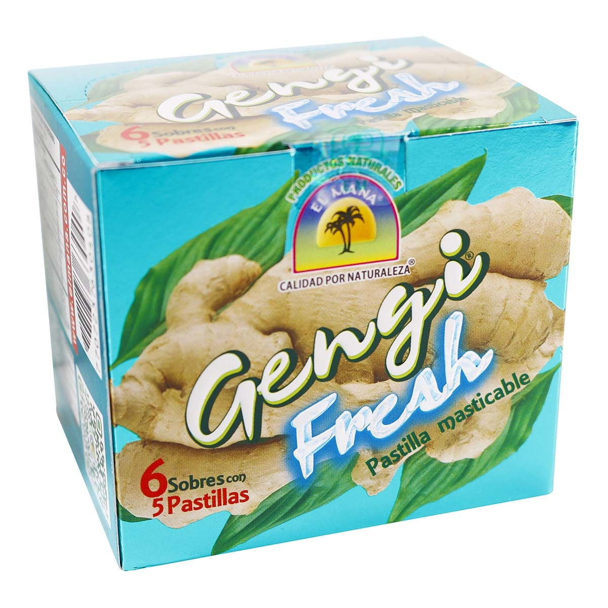Gengi Fresh Pastillas Masticables Sobre X 5 Pastillas Caja X 6 Uds.